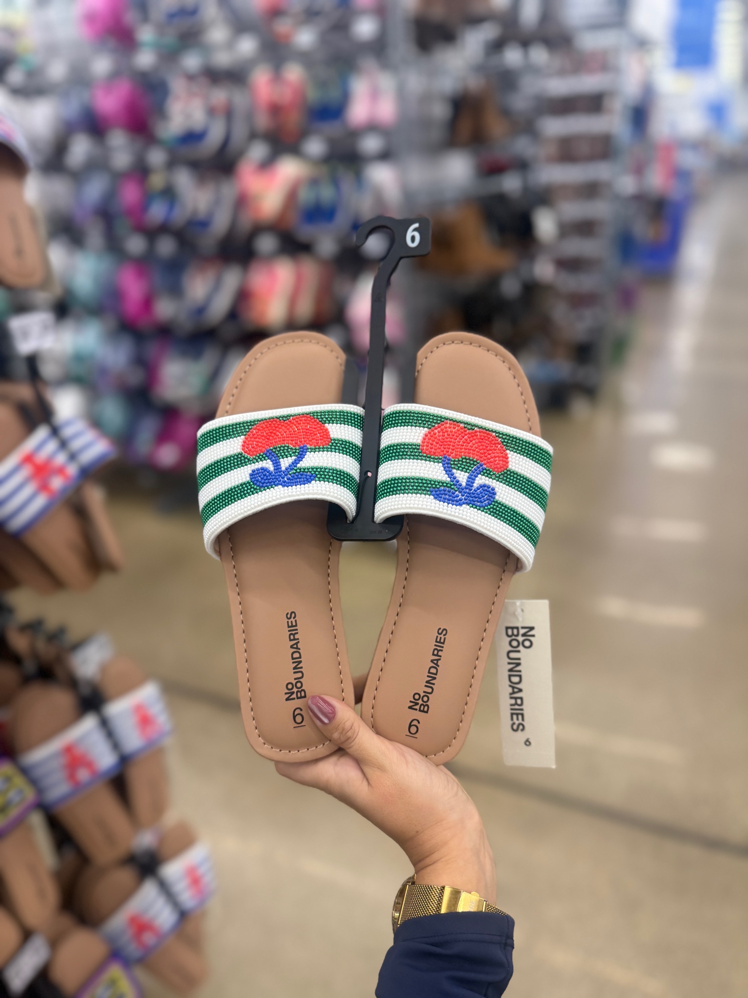 Beaded slides 🍒

#LTKPetite #LTKU #LTKootd