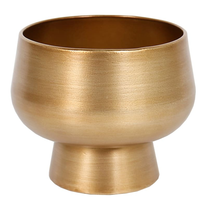 Bronze Metal Bowl, 7" | At Home