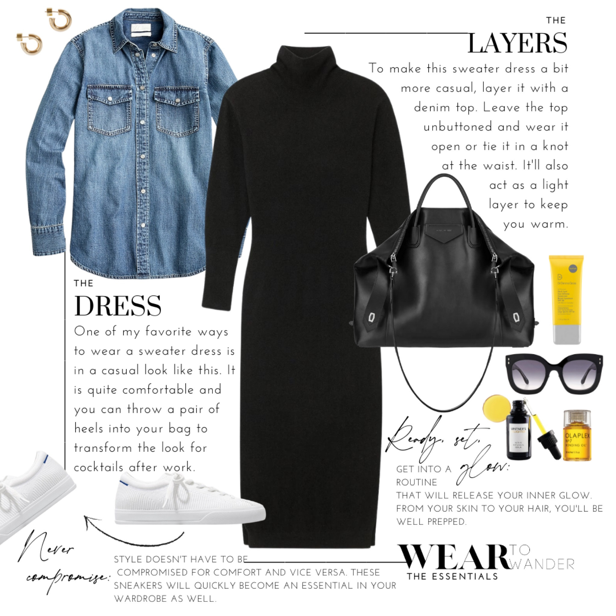 One of the first movies I remember watching on repeat was “Sabrina” with Audrey Hepburn. If you’ve seen it, you’ll remember a naive girl leaving for France but returning as a chic and sophisticated lady. While the experiences transformed her, you saw the inner change reflected outwardly in her wardrobe. 

That inner transformation is the most difficult, but if you’re looking for a little wardrobe guidance I can help you! I have recently updated the “Essentials” section on Wear to Wander, and will be incorporating the pieces into more of the outfits I share. I believe that a good wardrobe has a base of essential pieces that everything else can build on. 

Over the next few weeks, I’ll be expanding each item category to share what to look for when purchasing, fit recommendations, care protocols and even the history of the article of clothing. This will include brands that make the specific essential item in petite, plus, and tall sizes so you can find exactly what best fits you. A preview of this can be found under the “white button down” and I’ll share it in stories tonight!



#LTKHoliday #LTKSeasonal #LTKCyberweek