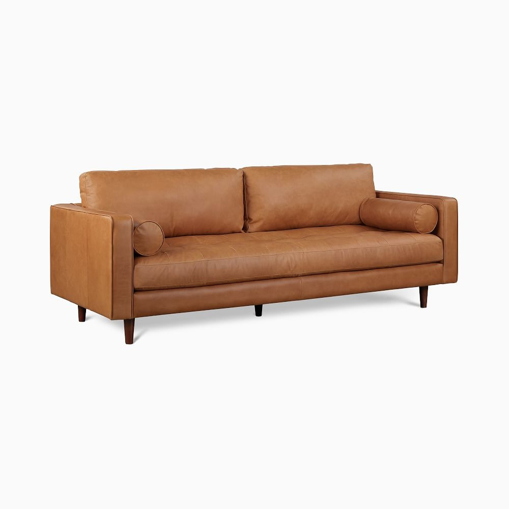 Dennes Leather Sofa | West Elm (US)