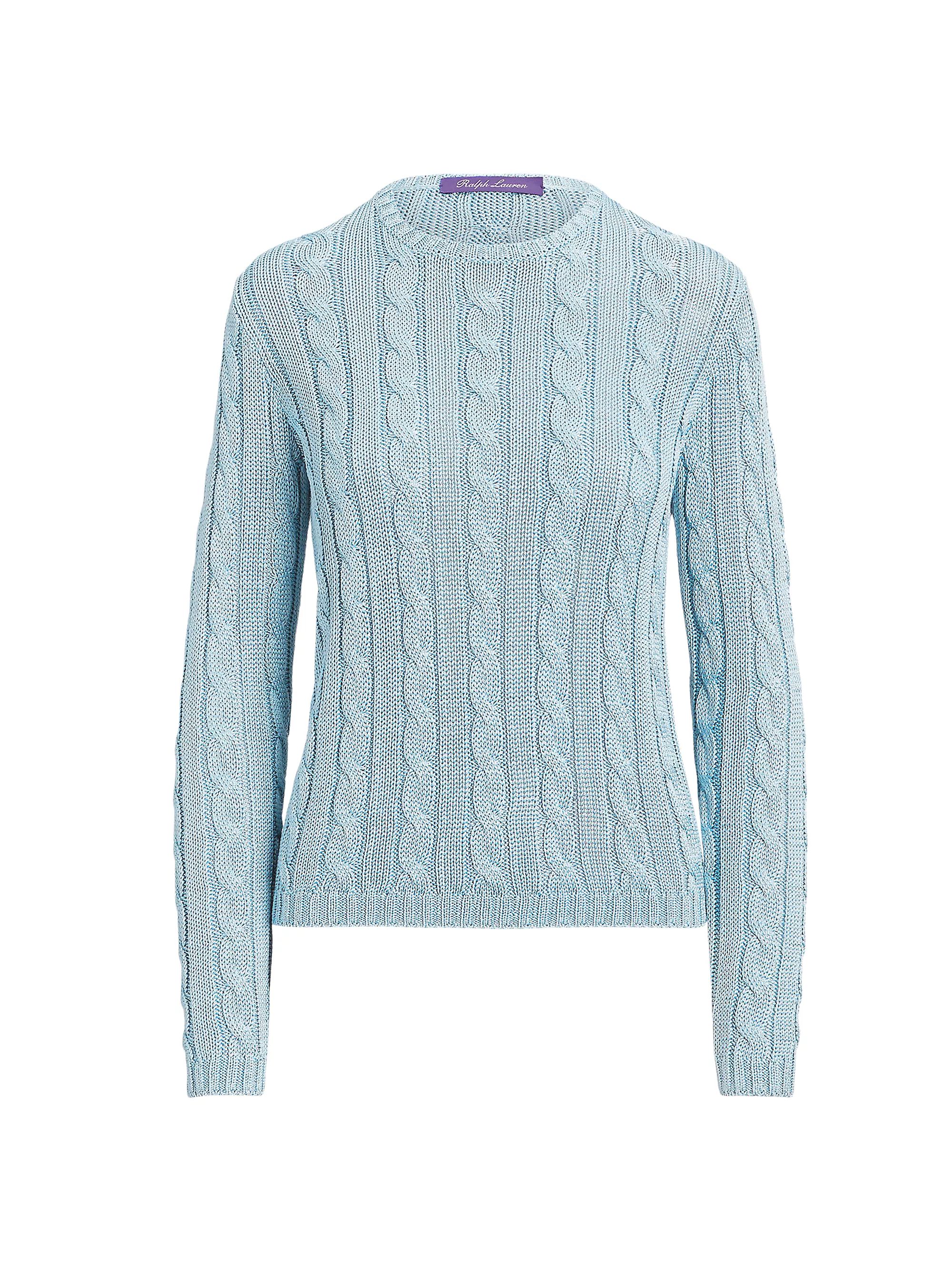 Silk Cable-Knit Sweater | Saks Fifth Avenue
