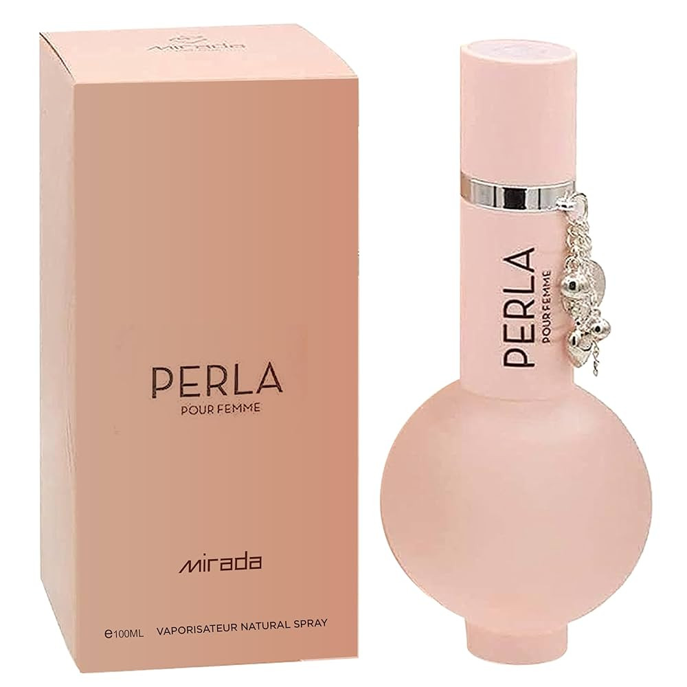 Perla, Women's Eau de Parfum (EDP) 3.4 FL. Oz (100ml), Women’s Perfume with Notes of Apple, Berry, Lily, Orchid, Green, Jasmine, Caramel, Musk | Amazon (US)