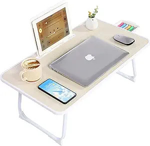 [28' x 16'] Extra Large Foldable Laptop Table for Bed, Floor Desk - Great for Eating, Study, Comp... | Amazon (US)