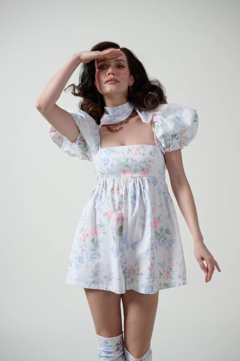 Mrs. Darcy Bunny Romper | Selkie Collection