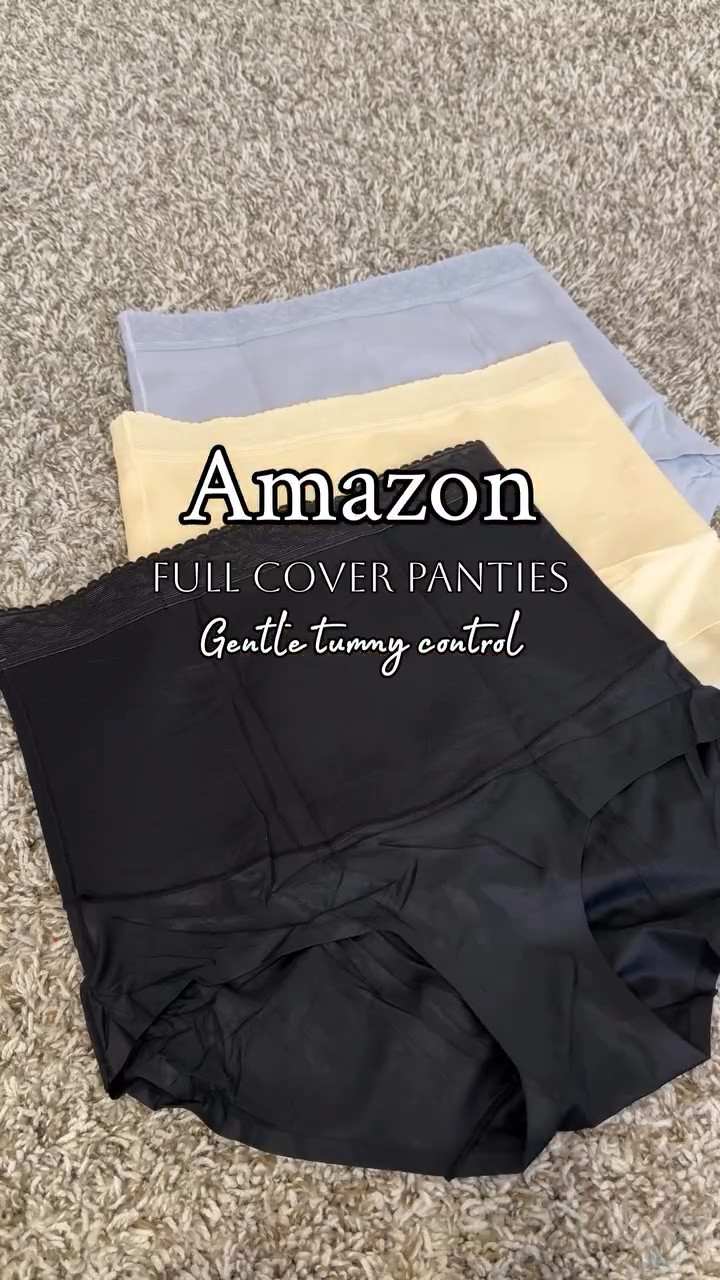 Loving these FINETOO underwear 🖤 Full coverage + super comfy, with a light tummy-slimming effect 🙌🏼 
Perfect for everyday wear!

Comment ”shop” for the link!

@finetoo_us 
#Amazon #Amazonfinds #Finetoo #ootd #Relaxing #EverydayWear #underwear