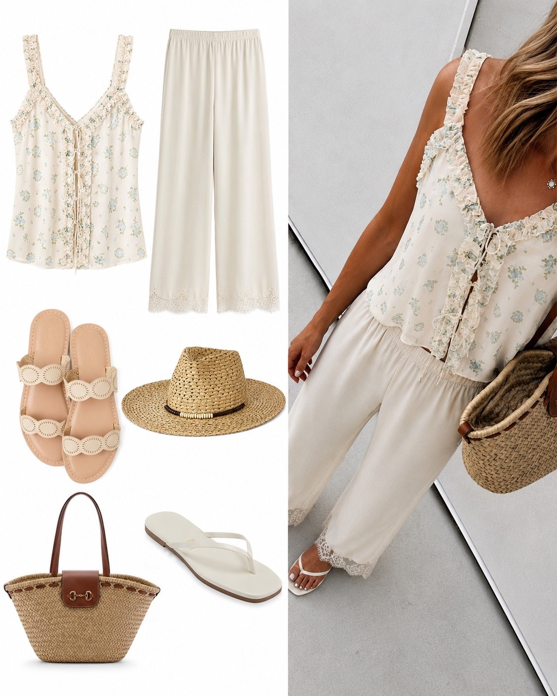Summer dinner outfit