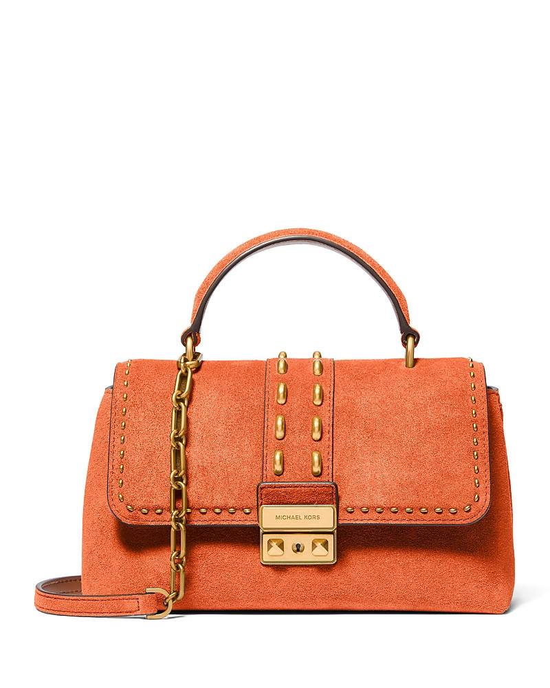 Michael Kors Tribeca Medium Suede Satchel | Bloomingdale's (US)