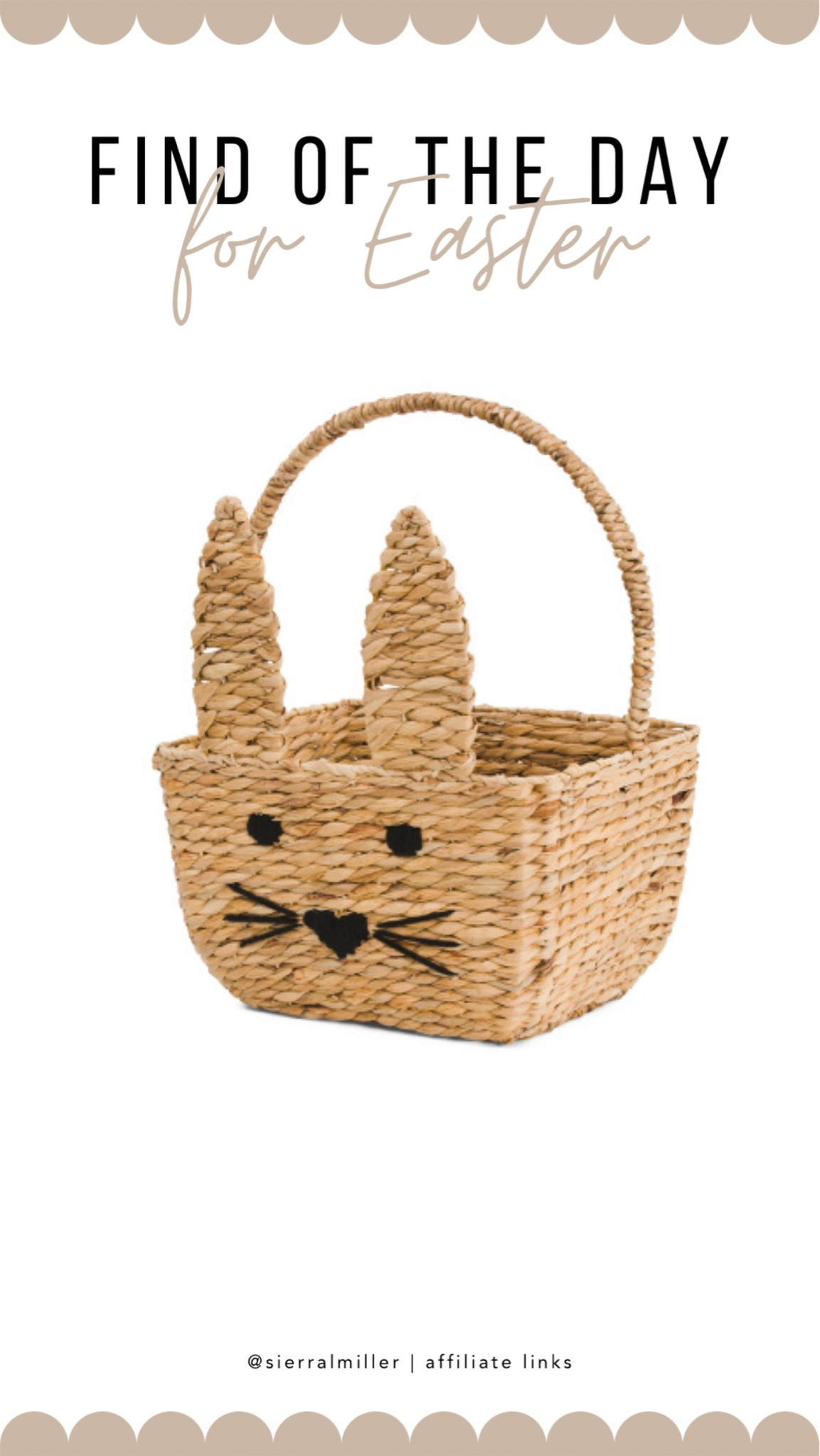 Rattan Easter basket 

#LTKSeasonal #LTKKids