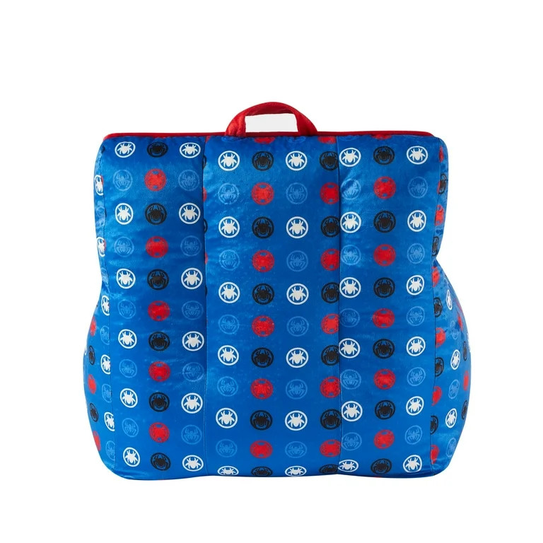 Spidey & Friends Square Beanbag Chair Blue, 18" inches | Walmart (US)