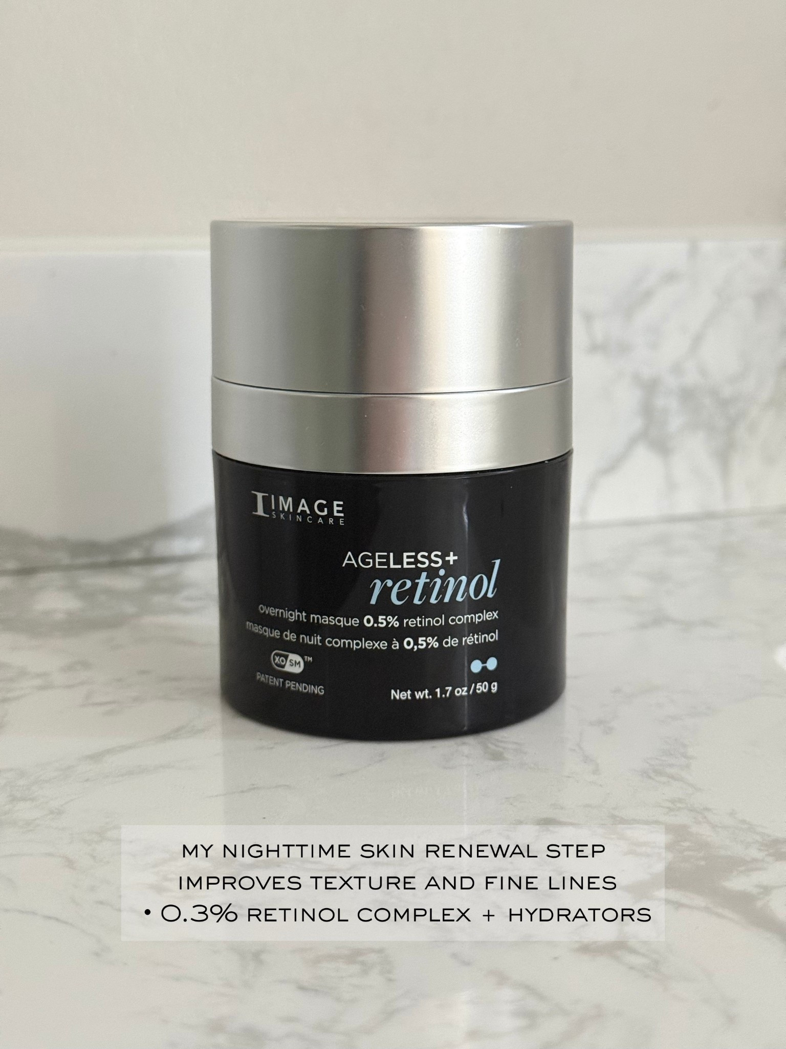 Step 6: retinol (night only).

This 0.3% retinol complex helps improve skin texture, smooth fine lines, and support collagen production. It is my main nighttime renewal step.

I always apply retinol after cleansing and toning and follow with hydration.

Use code ALISON20 for 20% off Image Skincare!

Entire routine linked below 🤍

retinol cream, 0.3% retinol, anti-aging skincare, nighttime renewal

#LTKselfcare #LTKgrwm #LTKBeauty