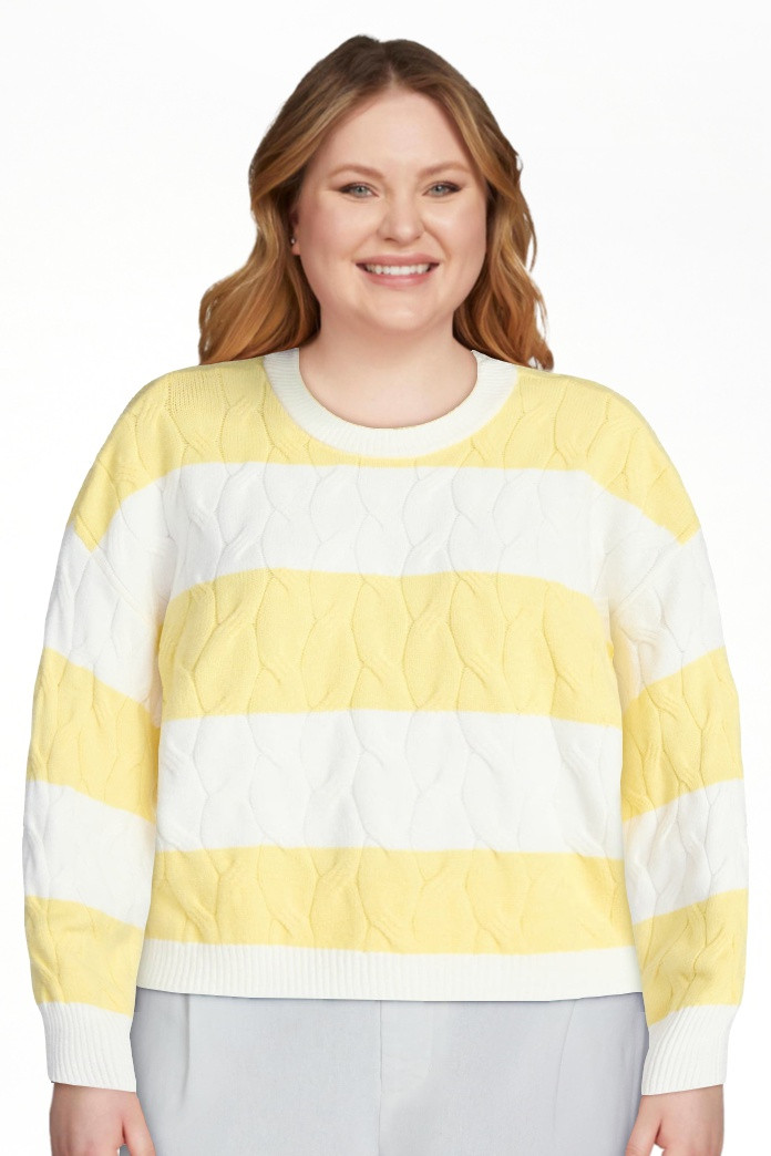 No Boundaries Drop Shoulder Crewneck Pullover Sweater, Midweight, Women's XXS-XXL | Walmart (US)