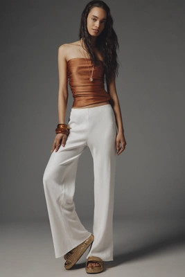 The Tilda Pull-On Wide-Leg Pants | Anthropologie (US)