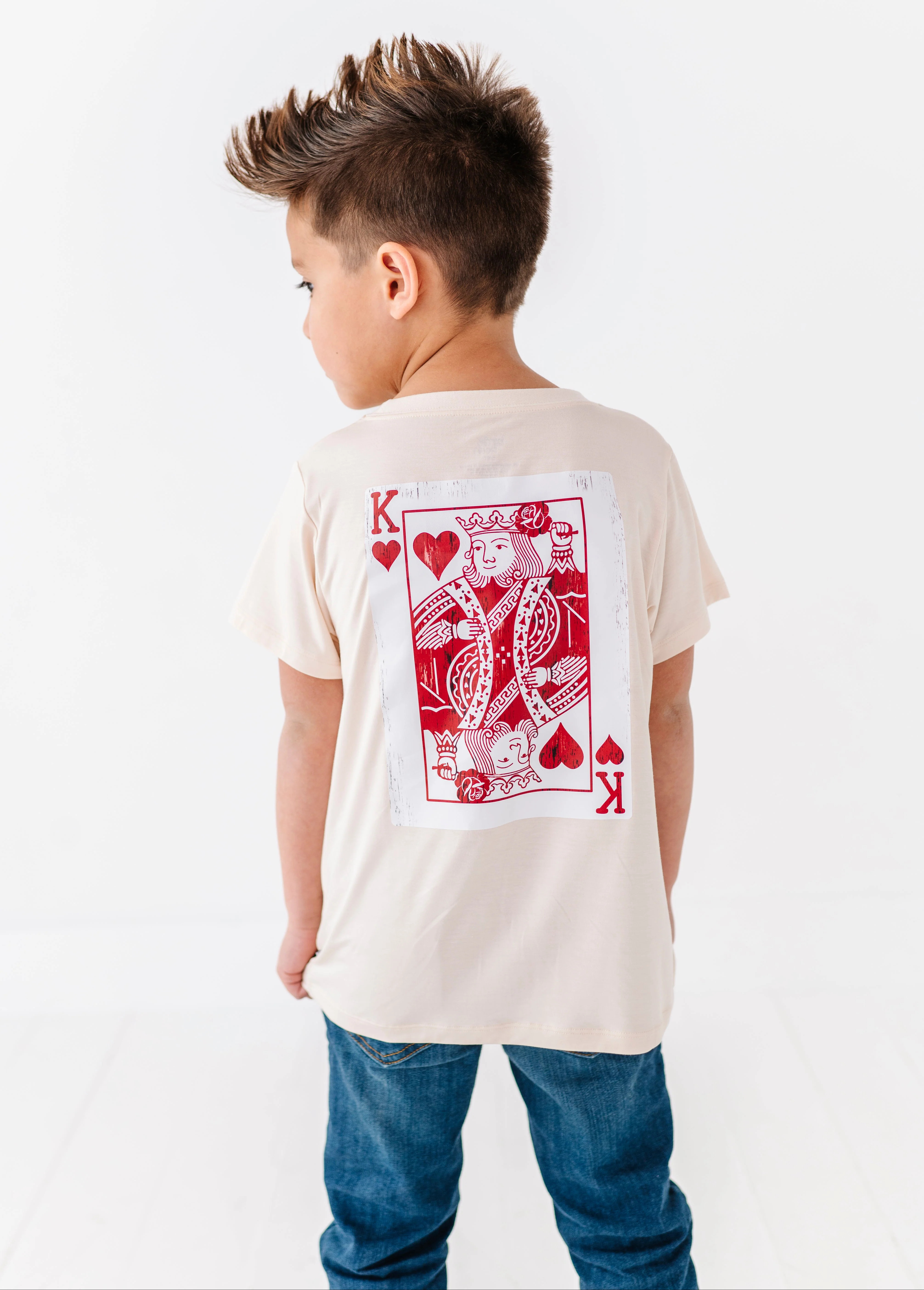 King of Hearts Graphic T-Shirt | Birdie Bean
