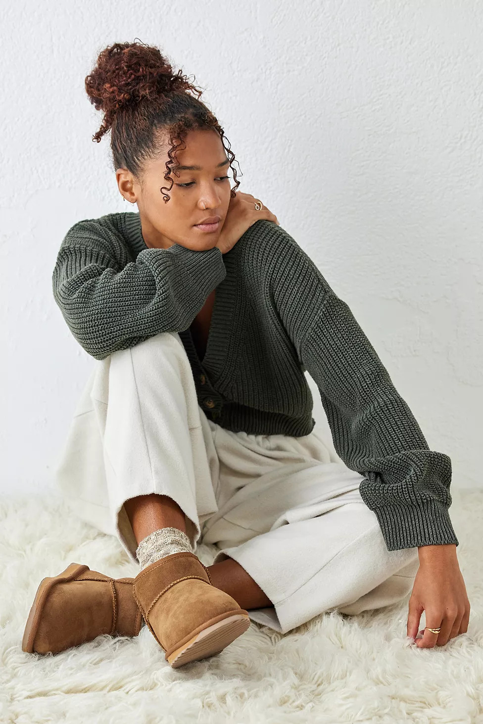 EMU Australia Stinger Micro Chestnut Boots | Urban Outfitters (EU)