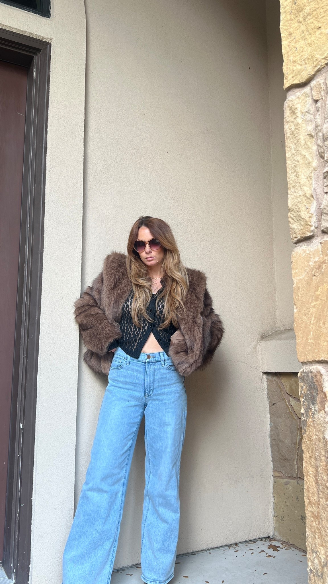 Felt a little bougie 

Perfect casual way to show off your faux fur jacket 

#LTKValentine #LTKPetite #LTKootd