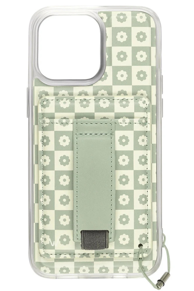 Blooming Check Magnetic Case | Walli Cases