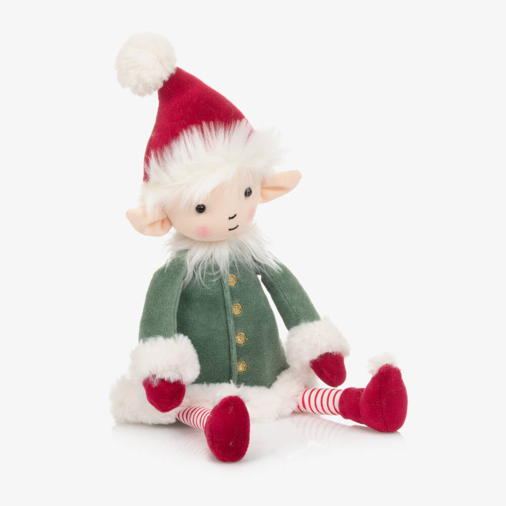 Green Leffy Elf Soft Toy (34cm) | Childrensalon