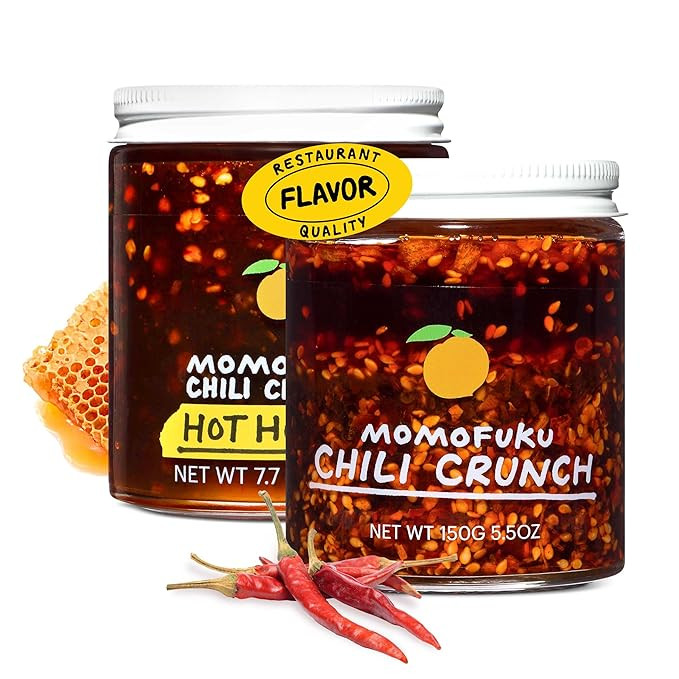 Momofuku Hot Honey Chili Crunch Variety Pack by David Chang, 2 Pack Gift Set, Spicy Honey Chili C... | Amazon (US)