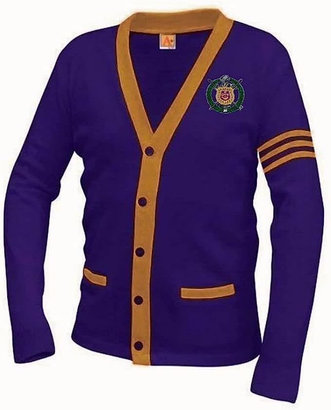 Omega Psi Phi Varsity Cardigan Sweater | Amazon (US)