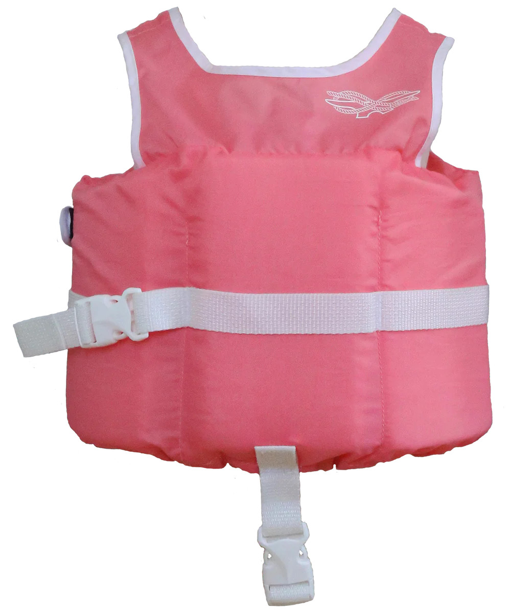 Pink Skiff USCG Approved 30-50lb PFD | Line + Cleat