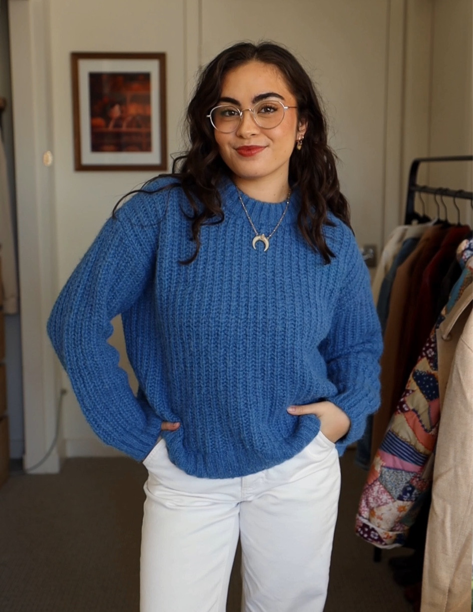Cobalt blue is such a gorgeous shade to add to your outfit for a striking pop of color 🦋 it’s the perfect blend of current style and statement staple!

• comes in 6 colors and has a sliiiiightly shorter hem than most sweaters. 
• has a more cozy drapery fit

#LTKworkwear #LTKSeasonal #LTKstyletip