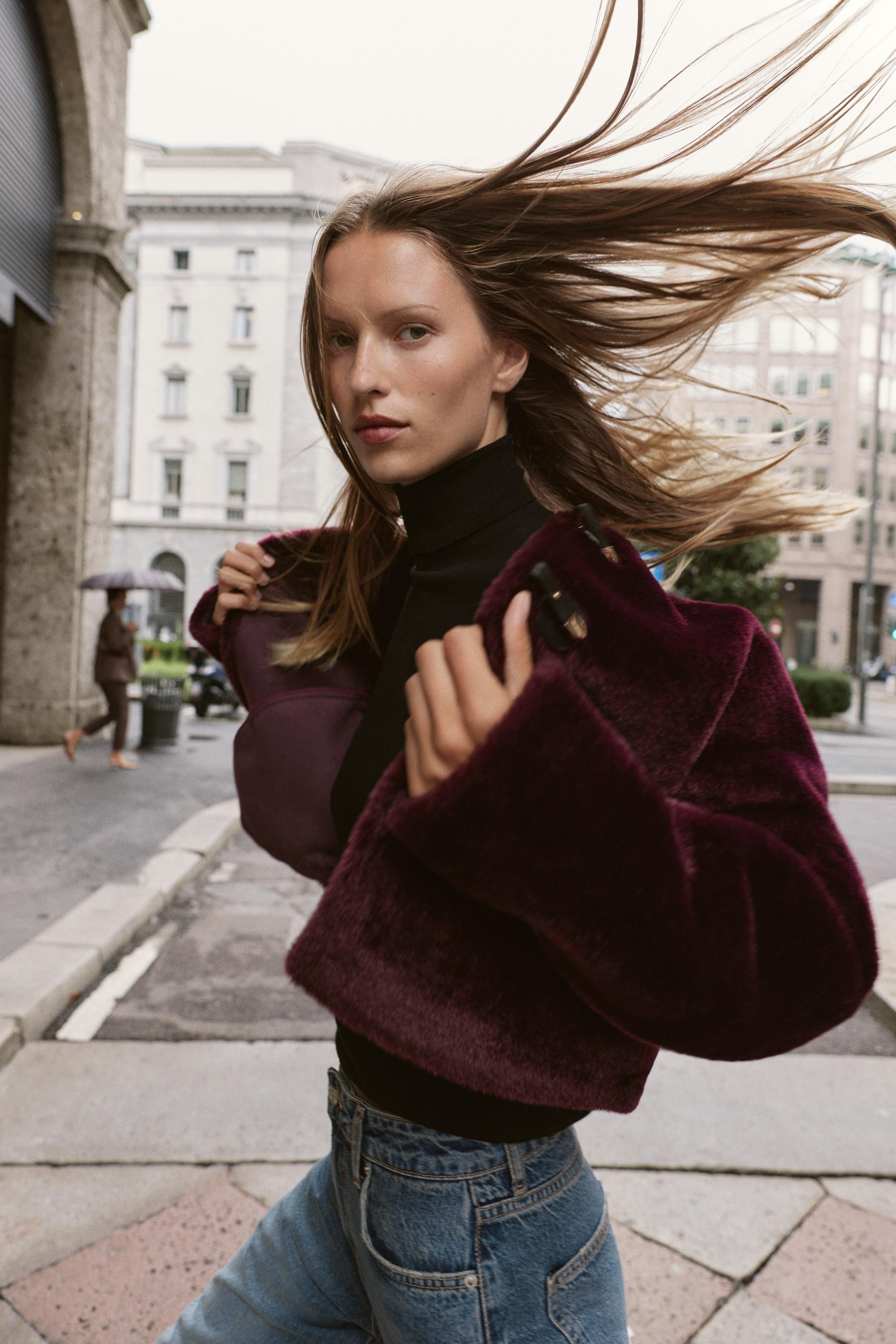 DOUBLE-FACED JACKET WITH TOGGLES | Zara UK