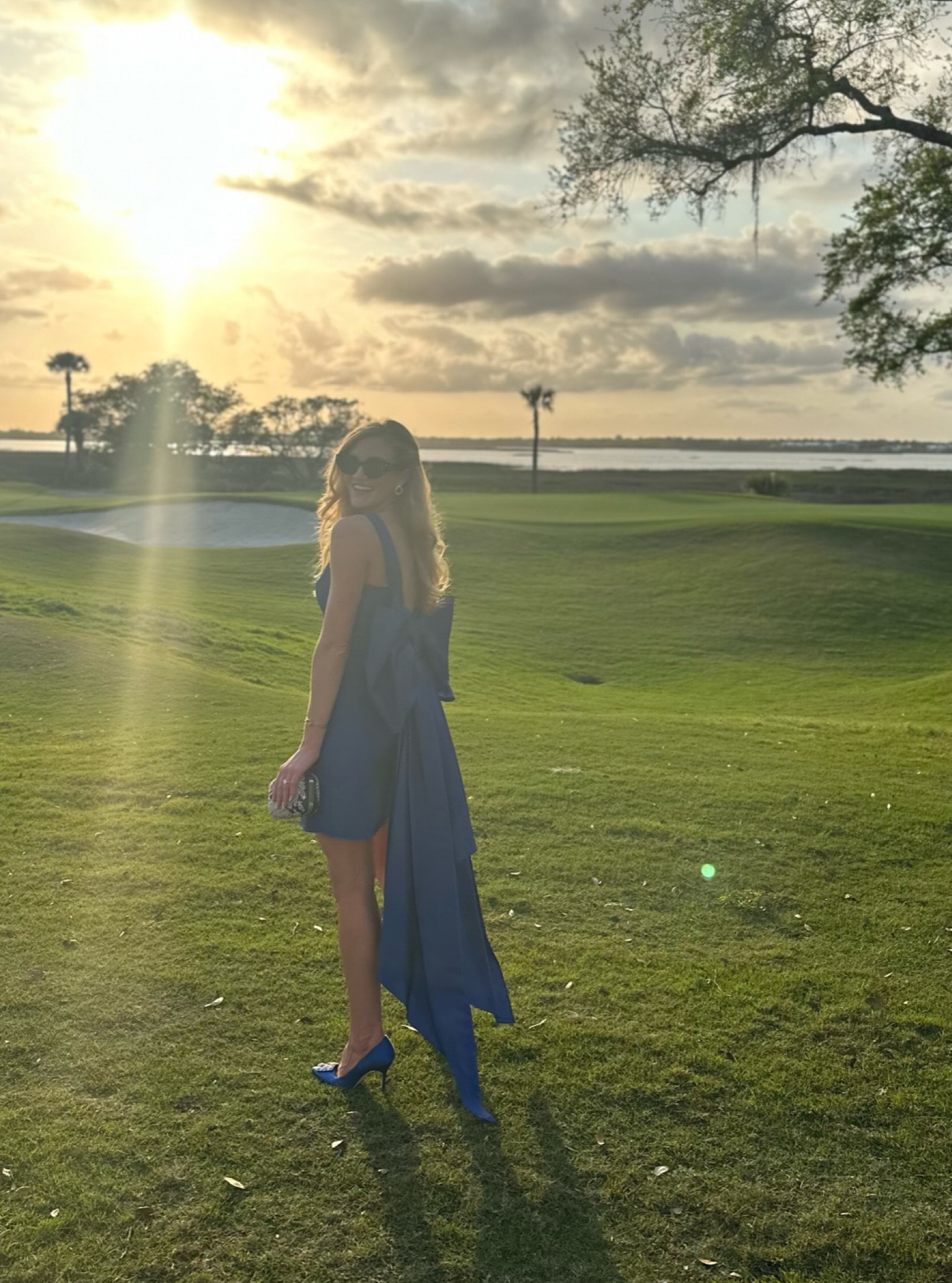 Rehearsal dinner look! 

Carolina Herrera 
Magnolia blahnik 