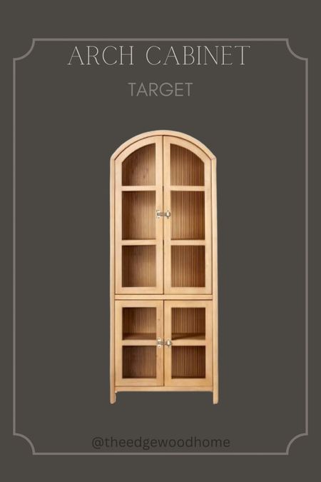 This Target Hearth and Hand arch cabinet is so pretty! 

#LTKhome #LTKsalealert