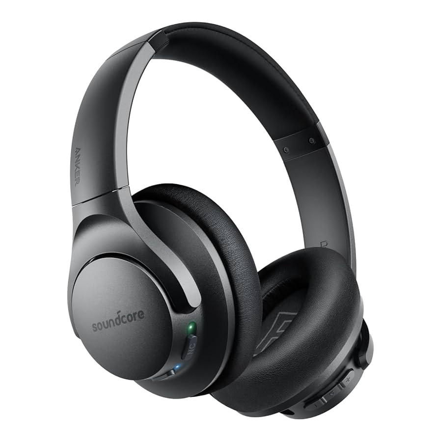 Soundcore Anker Life Q20 Hybrid Active Noise Cancelling Headphones, Wireless Over Ear Bluetooth H... | Amazon (US)