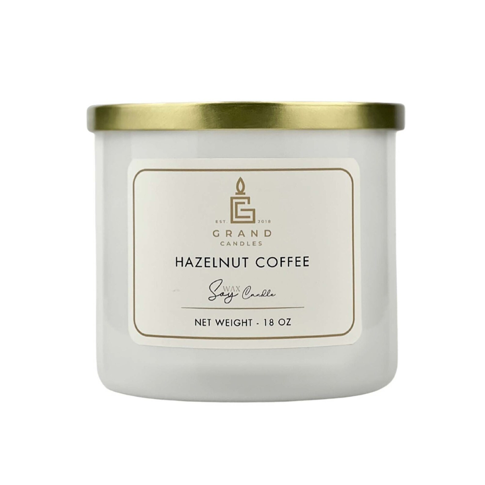 Hazelnut Coffee Soy Wax Candle - Coffee Scented Candle - Container Candle | Etsy (US)