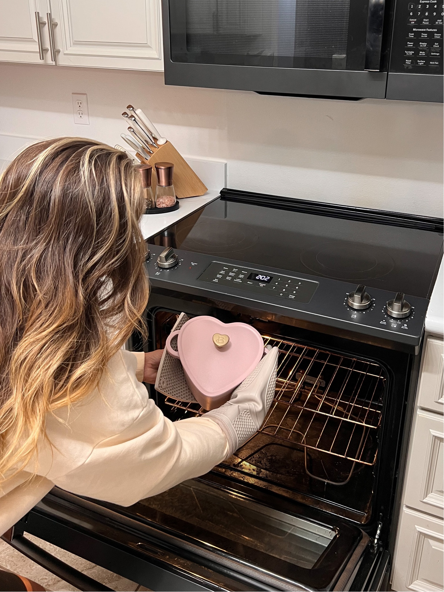 Walmart find! Adorable heart shaped Dutch oven comes in 3 colors! #walmartcreator

Beautiful 2QT Cast Enamel Heart Dutch Oven, Pink Champagne by Drew Barrymore. Give 'made with love' a whole new meaning with the Beautiful 2Qt Cast Enamel Heart Dutch Oven. Oven safe up to 500°F and compatible with all stove tops, the Beautiful Heart Dutch Oven retains heat and locks in moisture and is finished with an enameled non-stick coating. Create memorable moments with this limited edition heart design that will add love to every kitchen. Created by Drew Barrymore, Beautiful Kitchenware™ combines elegant design, contemporary colors and modern silhouettes for high-performance cookware that looks beautiful on your stovetop.

#LTKhome