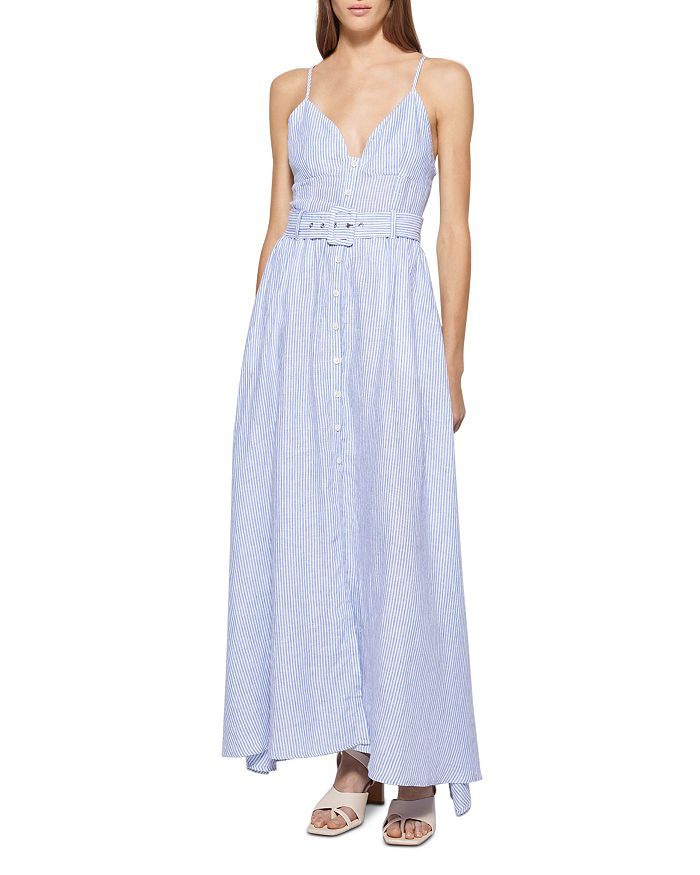 Vicky Linen Striped Dress | Bloomingdale's (US)