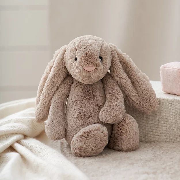 Jellycat Natural Bashful Bunny Toy – Medium | The White Company (UK)