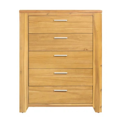 Spacious 5-Drawer Wooden Dresser with Modern Design and Durable Construction for Efficient Storage and Stylish Décor | Wayfair North America