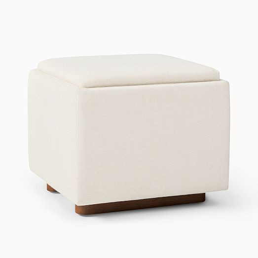 Bowman Storage Ottoman | West Elm (US)