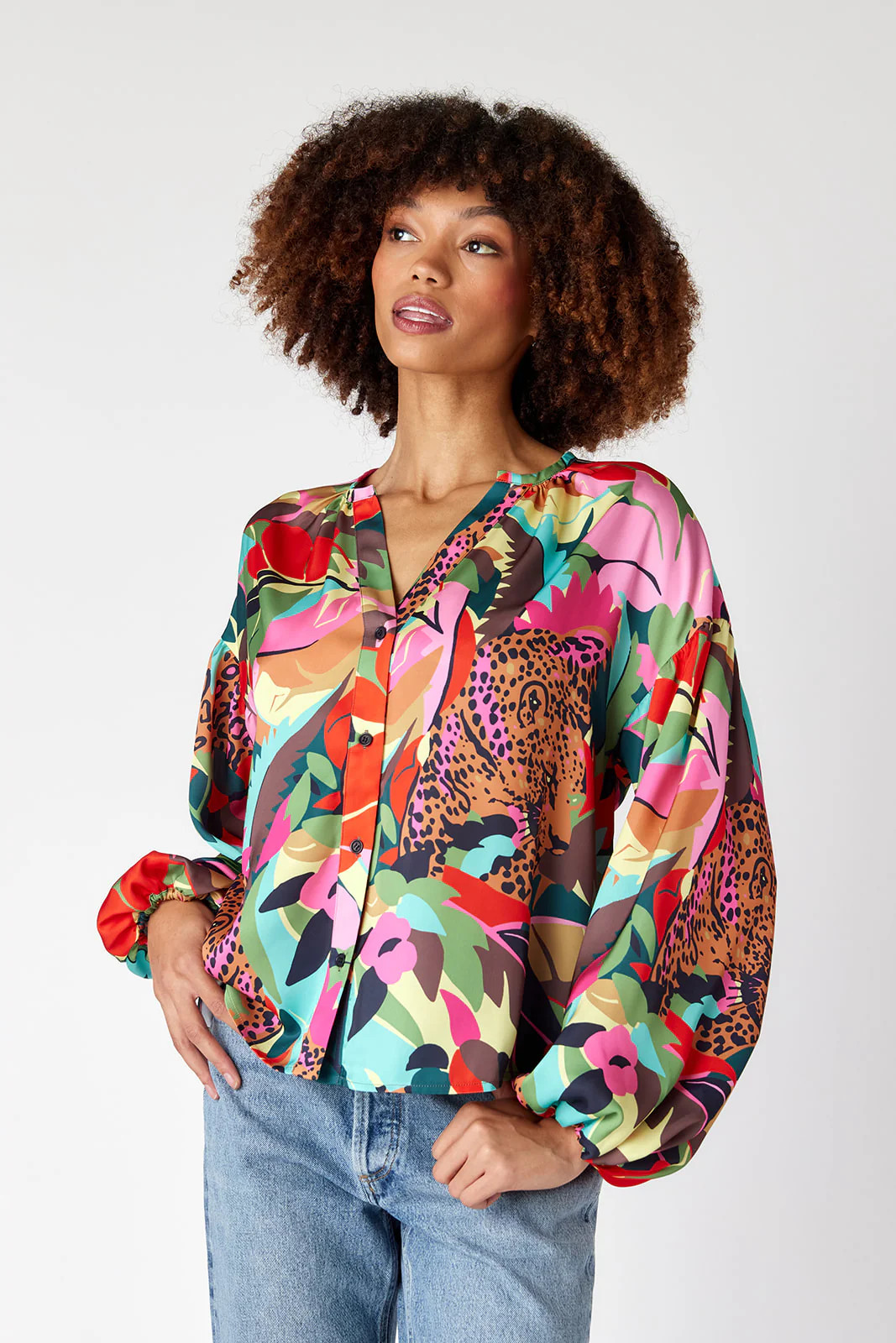 Berkeley Top in Jungle Cat | CROSBY by Mollie Burch | CROSBY by Mollie Burch