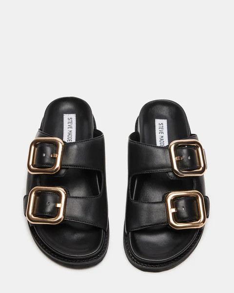 CAPE BLACK LEATHER | Steve Madden (US)