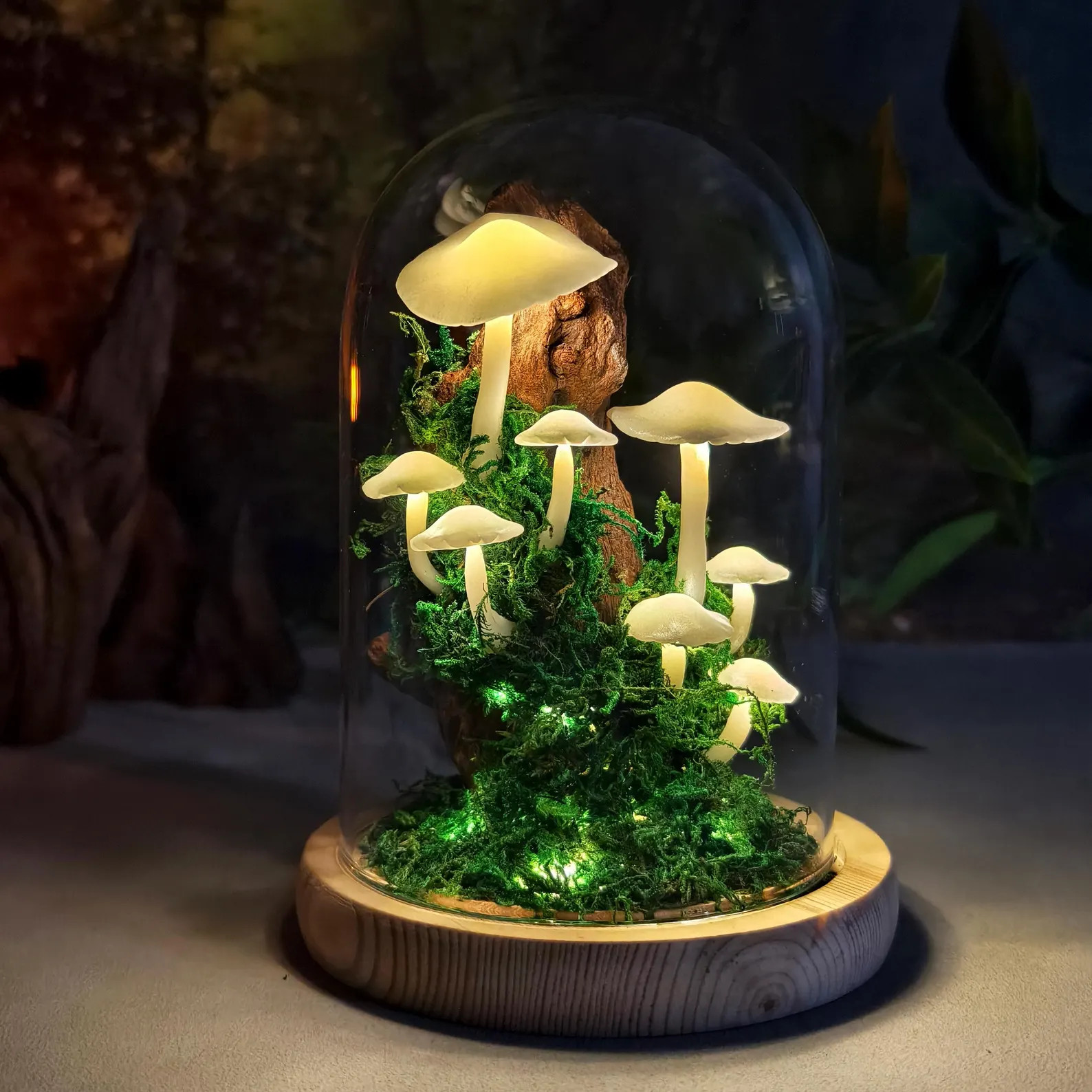 Enchanted Forest Mushroom Night Light, Fairy Tale Decor for Home, Whimsical Bedroom, Housewarming... | Etsy (Global)