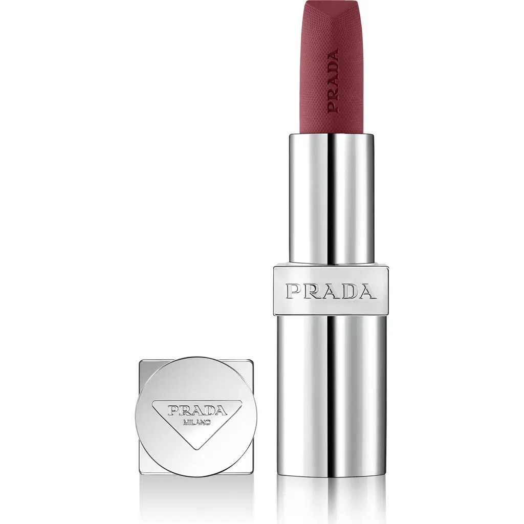 Prada Monochrome Soft Matte Refillable Lipstick in B105 Tonka - Soft, Mauve Brown at Nordstrom | Nordstrom