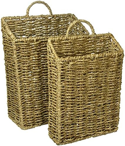 Trademark Innovations Modern Hanging Basket, 2 Piece | Amazon (US)