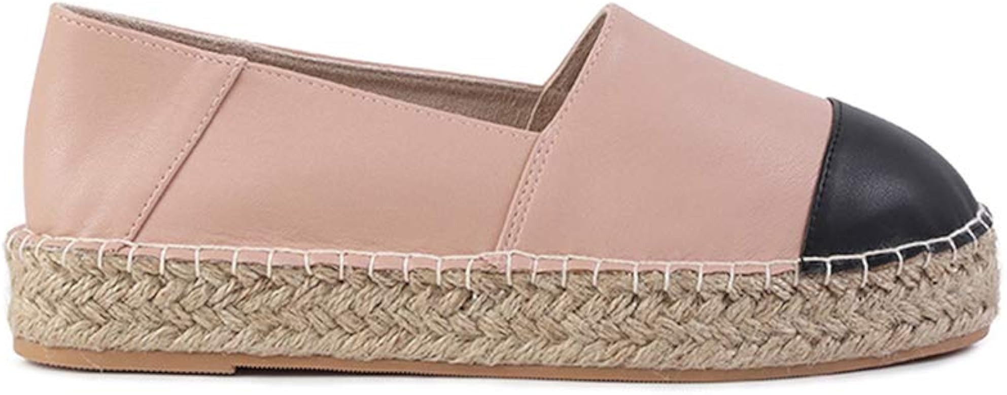 London Rag Two Tone Espadrilles Slip-On | Amazon (US)