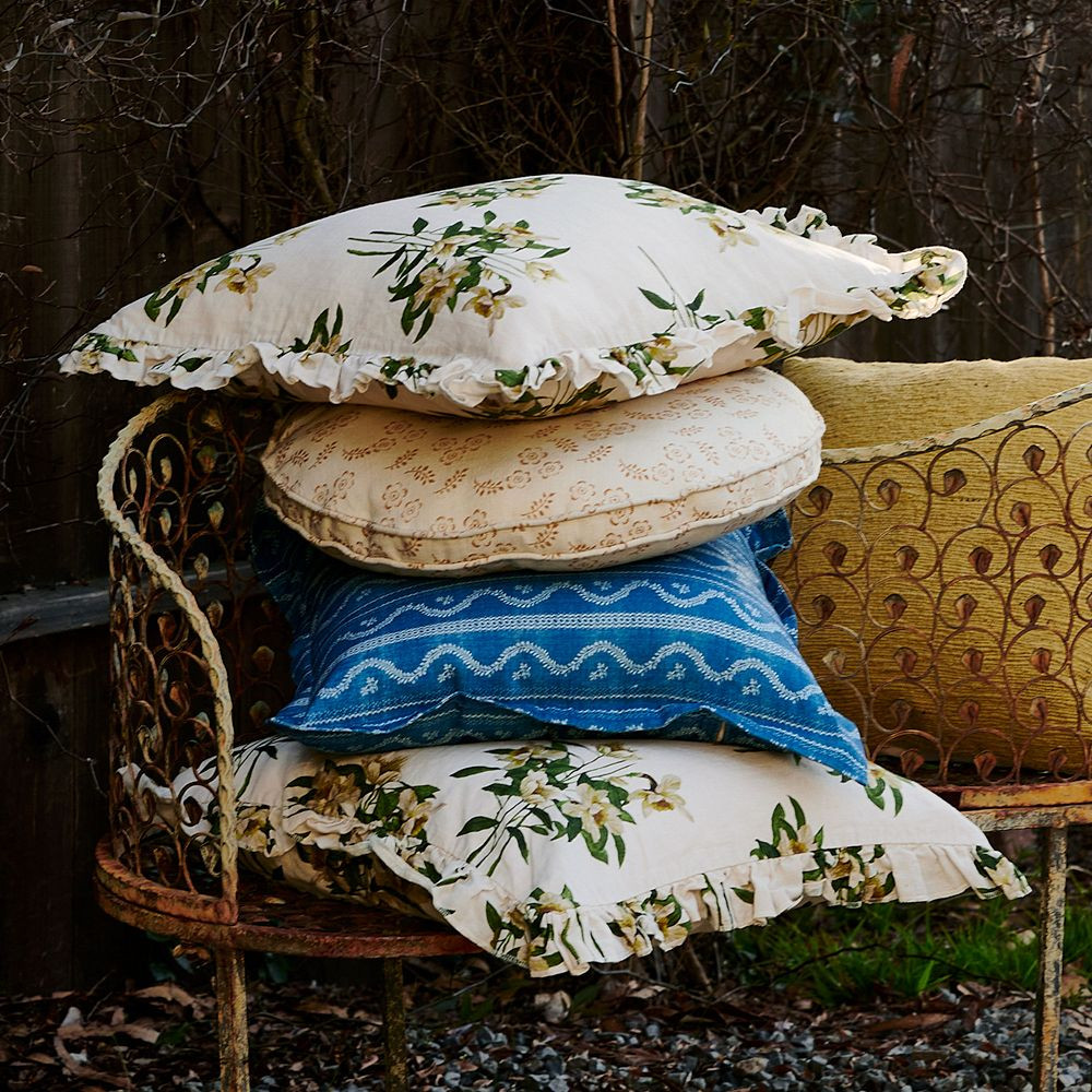 Printed Floral Pillow Covers | GreenRow