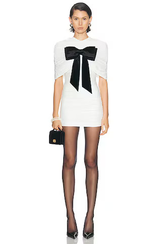 Removeable Lace Overlay Shoulder Dress Two Piece Set | FWRD 