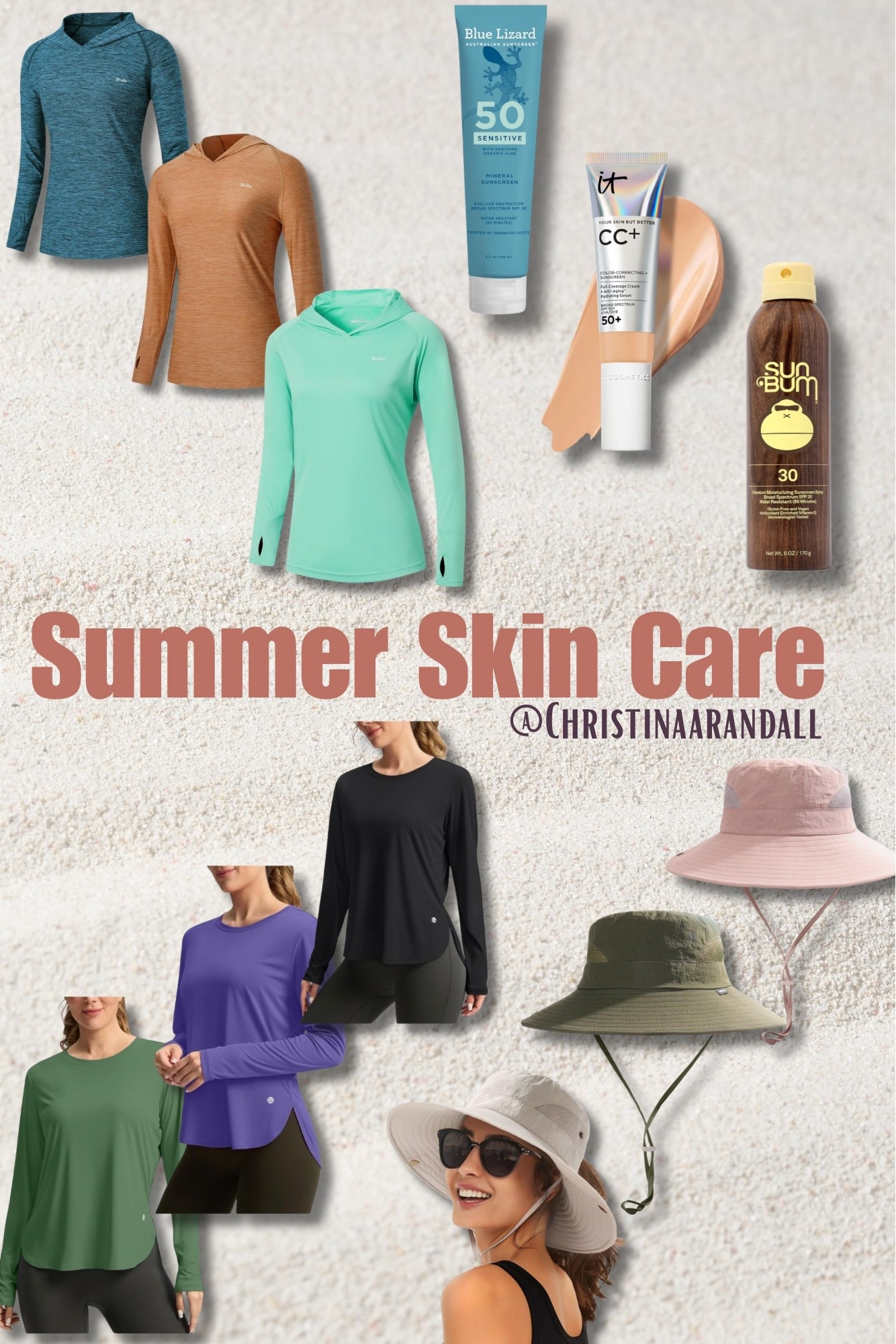 As the sun starts blazing don’t forget to take care of your skin! ☀️ Sunscreen, hats, clothing with upf protection! Lots of ways to protect yourself during the harshest parts of the day 😎 

#LTKOver40 #LTKBeauty #LTKSeasonal