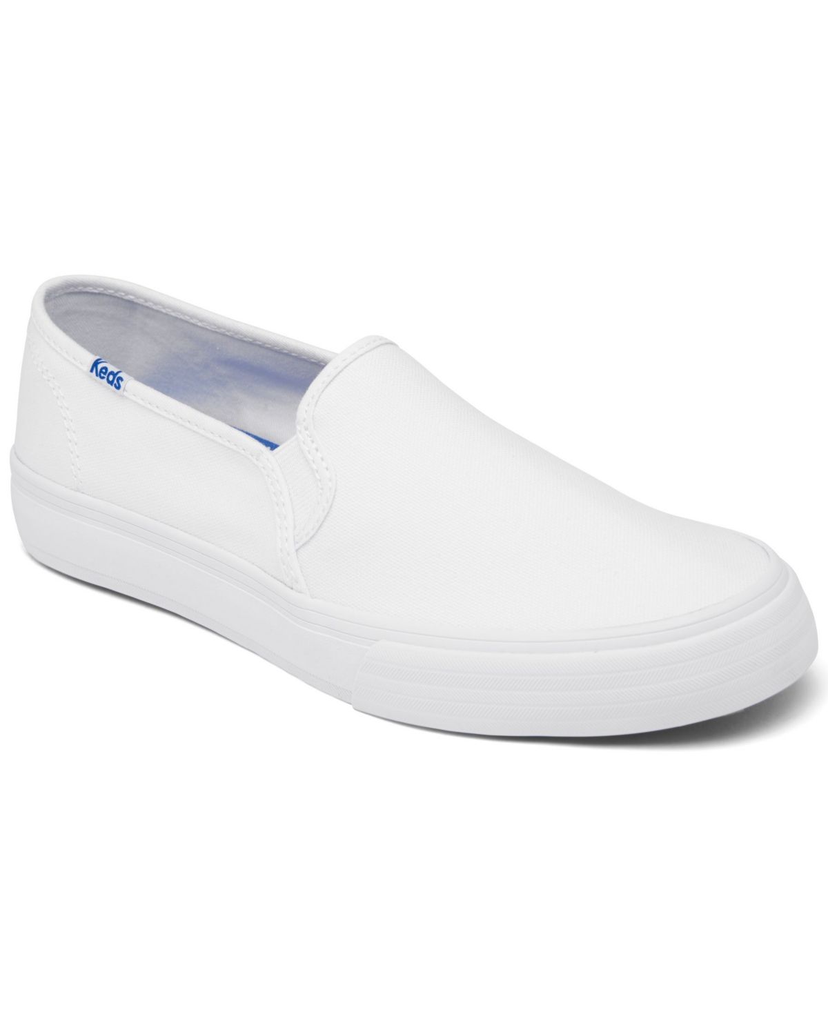 Keds Women's Double Decker Canvas Slip-On Casual Sneakers from Finish Line | Macys (US)