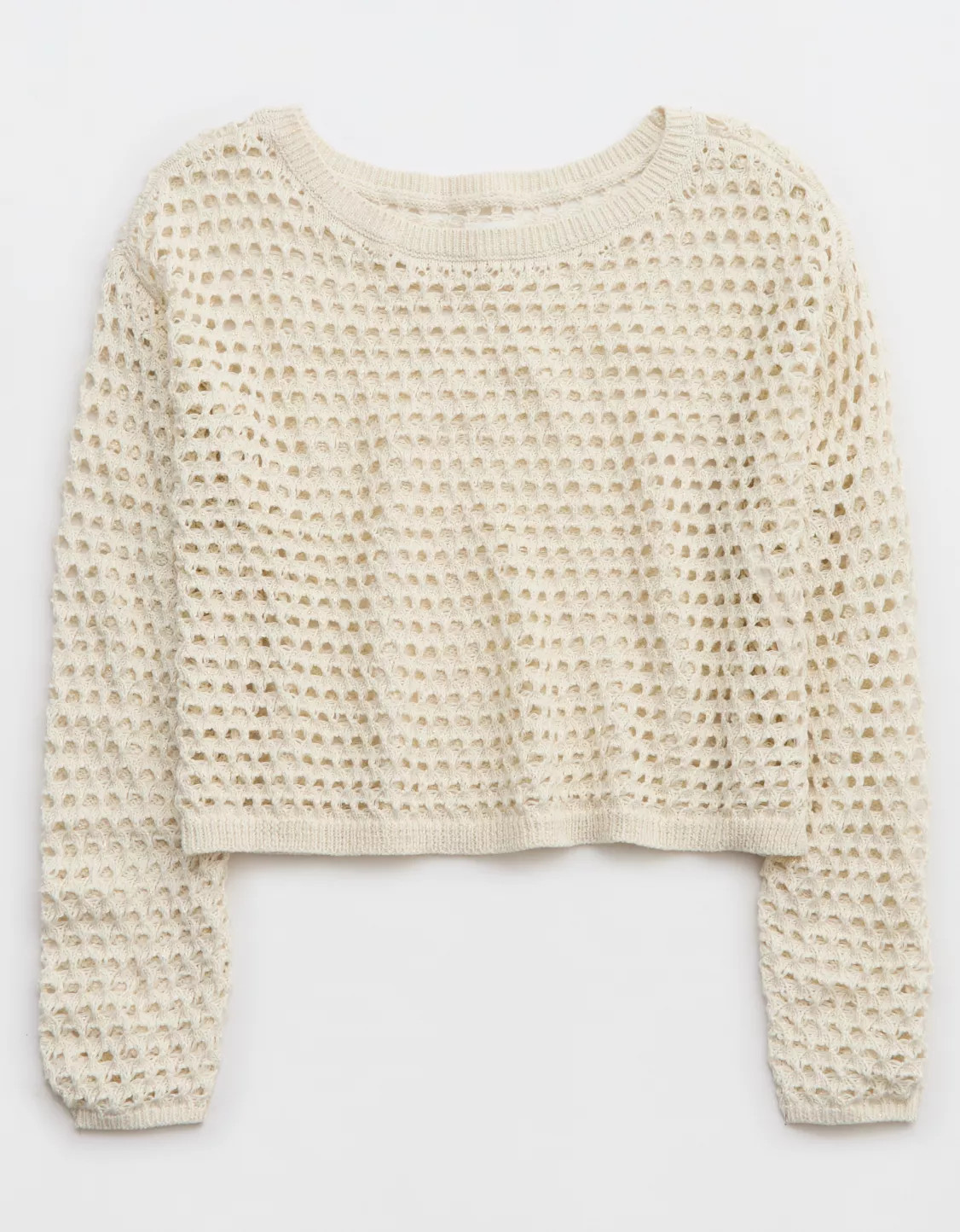 Aerie Crochet Vacay Sweater | Aerie