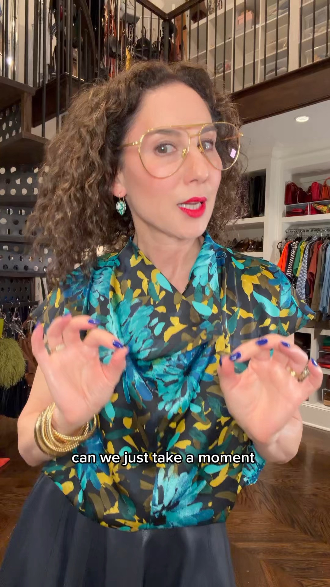 "My September collection is all about rich color, unexpected combinations, and clothes that give you structure without feeling stiff. Think turquoise florals with midnight blue, espresso plaid with rust and black cherry, and pieces designed to lengthen and flatter.

And then there’s the golden palm car coat… an absolute showstopper.

But the best trend for fall? Wearing it all with confidence. Happy shopping! 🍂✨
@QVC  #LoveQVC