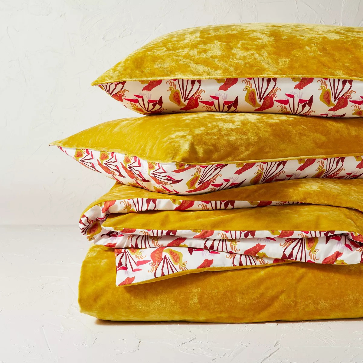 Reversible Velvet Duvet Cover & Sham Set - Opalhouse™ designed with Jungalow™ | Target