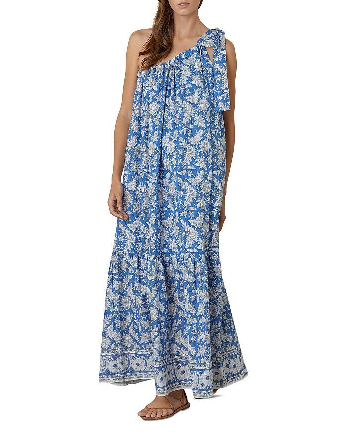 Joanna One Shoulder Cotton Dress | Bloomingdale's (US)