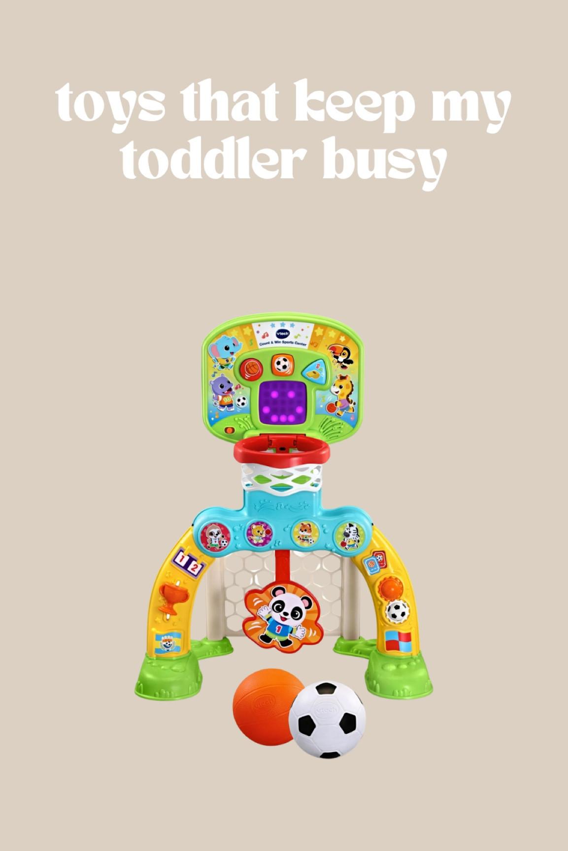 Basketball and soccer toddler toy all in one. My 2 year old LOVES it and so does his dad 

Toddler toy, toddler favorite, 2 year old 

#LTKkids #LTKbaby #LTKfamily